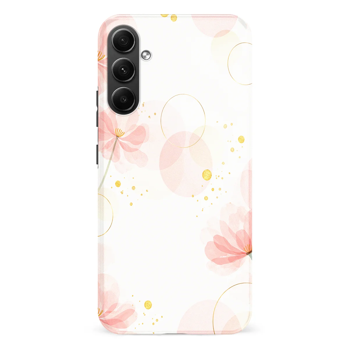 Bloom Collection - Pink Petal Haze - Pink/Multicolor case for Galaxy A54 - Image 1