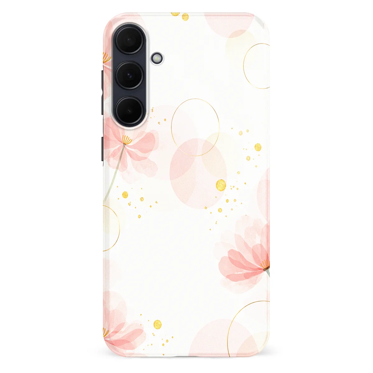 Bloom Collection - Pink Petal Haze - Pink/Multicolor case for Galaxy A55 - Image 1