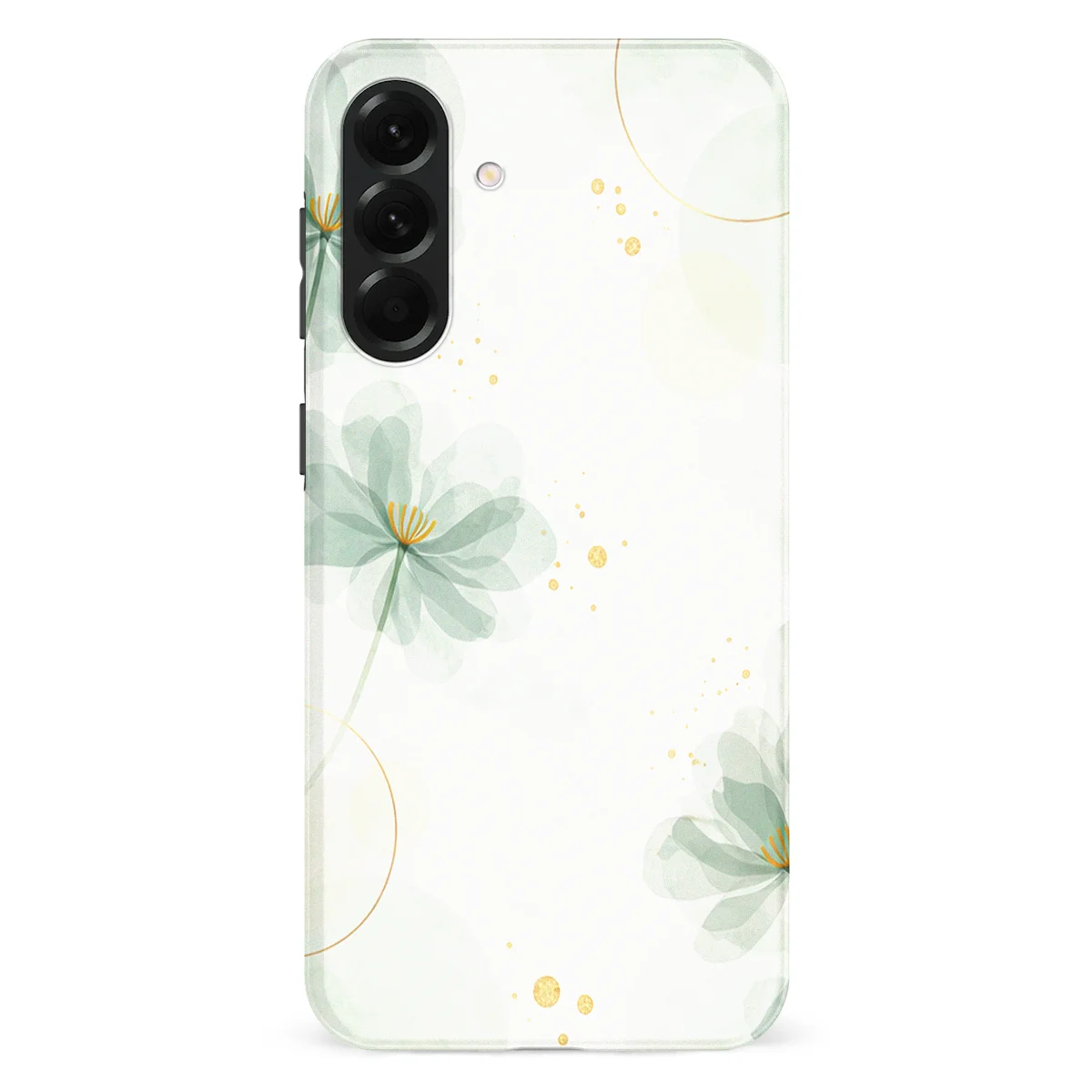 Bloom Collection - Soft Sage Floral - Green/White/Multicolor case for Galaxy A56 - Image 1