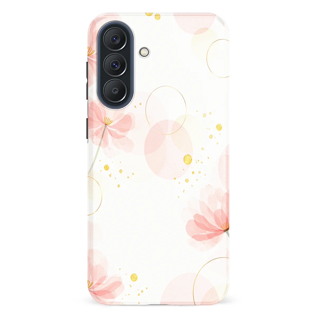 Bloom Collection - Pink Petal Haze - Pink/Multicolor case for Galaxy A57 - Image 1