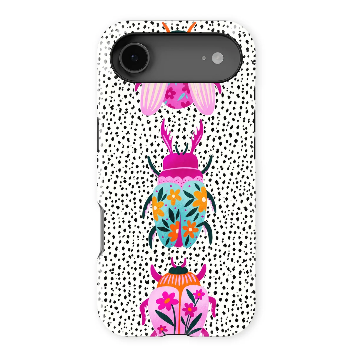 Bugs Life - Beetle Bloom - Black/White/Multicolor case for iPhone 17 Air - Image 1