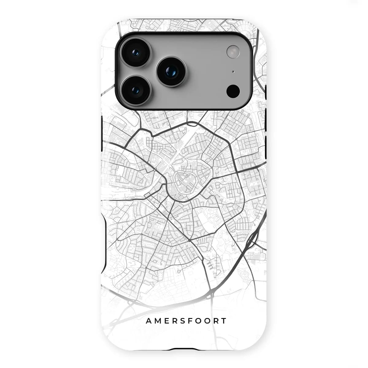 City Maps - Amersfoort - Black/White for iPhone 17 Pro Max